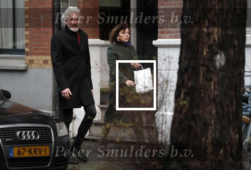 Amsterdam 17 december 2018
Henriette Tol met haar man Rob in Amsterdam zuid.