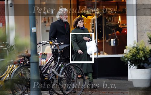 Amsterdam 17 december 2018
Henriette Tol met haar man Rob in Amsterdam zuid.