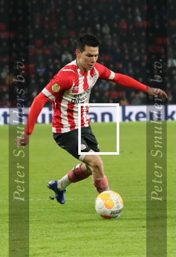 Eindhoven,24 November 2019
Kompetitie Seizoen 2018-2019 PSV-SC Heerenveen, eindstand 3-0
Hirving Lozano scoort 1-0 en 3-0