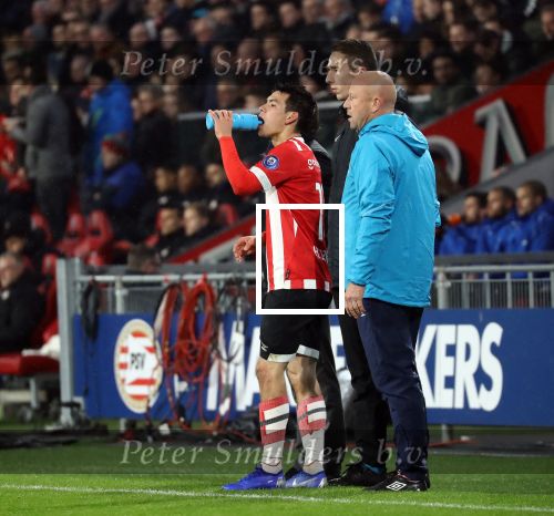Eindhoven,24 November 2019
Kompetitie Seizoen 2018-2019 PSV-SC Heerenveen, eindstand 3-0
Hirving Lozano scoort 1-0 en 3-0