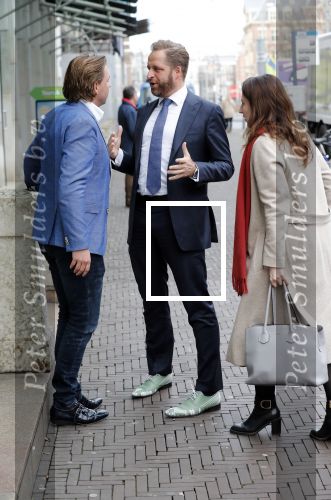 Den Haag 3 december 2018
Minister Hugo de Jonge arriveert bij libelle Nieuwscafe ( in Dudok. Ebru Umar interviewt hem. matthijs Albers intervieuwt hem