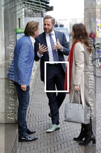 Den Haag 3 december 2018
Minister Hugo de Jonge arriveert bij libelle Nieuwscafe ( in Dudok. Ebru Umar interviewt hem. matthijs Albers intervieuwt hem