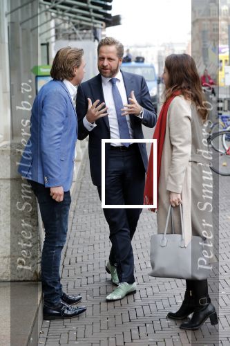 Den Haag 3 december 2018
Minister Hugo de Jonge arriveert bij libelle Nieuwscafe ( in Dudok. Ebru Umar interviewt hem. matthijs Albers intervieuwt hem