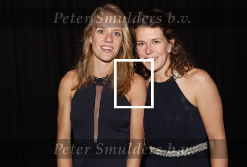 Amsterdam 19 december 2018
Sportman van het jaar verkiezing in afas live. Ireen Wust met partner Letitia de Jong