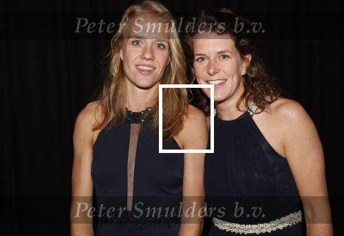 Amsterdam 19 december 2018
Sportman van het jaar verkiezing in afas live. Ireen Wust met partner Letitia de Jong
