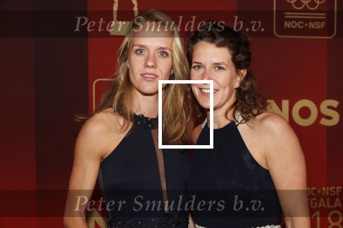 Amsterdam 19 december 2018
Sportman van het jaar verkiezing in afas live. Ireen Wust met partner Letitia de Jong