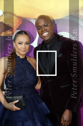 Rotterdam 9 december 2018
Premiere Bon Bini Holland 2 in pathe Rotterdam. Jandino Asporaat met vrouw en kinderen