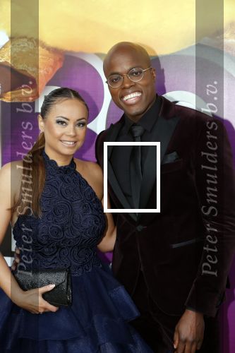 Rotterdam 9 december 2018
Premiere Bon Bini Holland 2 in pathe Rotterdam. Jandino Asporaat met vrouw en kinderen