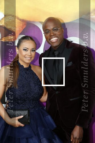 Rotterdam 9 december 2018
Premiere Bon Bini Holland 2 in pathe Rotterdam. Jandino Asporaat met vrouw en kinderen