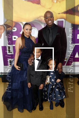 Rotterdam 9 december 2018
Premiere Bon Bini Holland 2 in pathe Rotterdam. Jandino Asporaat met vrouw en kinderen
