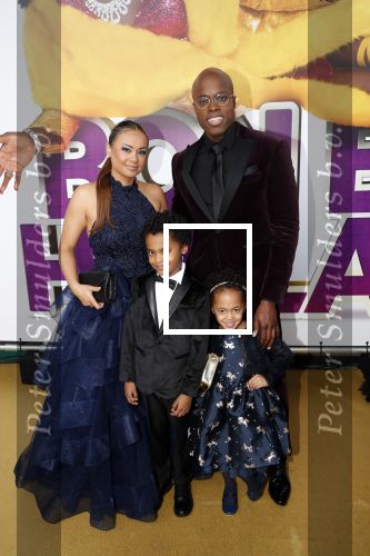 Rotterdam 9 december 2018
Premiere Bon Bini Holland 2 in pathe Rotterdam. Jandino Asporaat met vrouw en kinderen