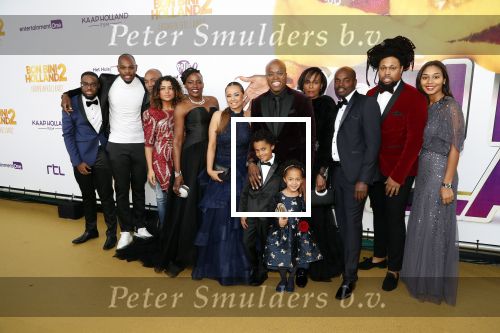 Rotterdam 9 december 2018
Premiere Bon Bini Holland 2 in pathe Rotterdam. Jandino Asporaat met familie
