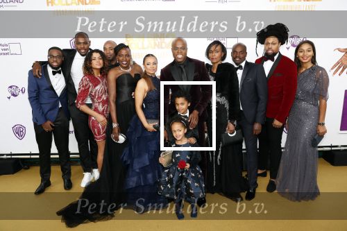 Rotterdam 9 december 2018
Premiere Bon Bini Holland 2 in pathe Rotterdam. Jandino Asporaat met familie