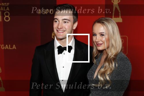 Amsterdam 19 december 2018
Sportman van het jaar verkiezing in afas live. Jeffrey Herlings met zijn vriendin