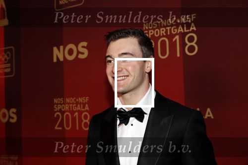 Amsterdam 19 december 2018
Sportman van het jaar verkiezing in afas live. Jeffrey Herlings met zijn vriendin