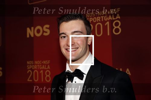 Amsterdam 19 december 2018
Sportman van het jaar verkiezing in afas live. Jeffrey Herlings met zijn vriendin