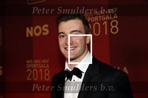 Amsterdam 19 december 2018
Sportman van het jaar verkiezing in afas live. Jeffrey Herlings met zijn vriendin