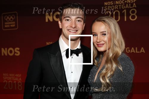 Amsterdam 19 december 2018
Sportman van het jaar verkiezing in afas live. Jeffrey Herlings met zijn vriendin