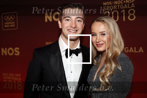 Amsterdam 19 december 2018
Sportman van het jaar verkiezing in afas live. Jeffrey Herlings met zijn vriendin