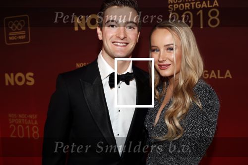 Amsterdam 19 december 2018
Sportman van het jaar verkiezing in afas live. Jeffrey Herlings met zijn vriendin