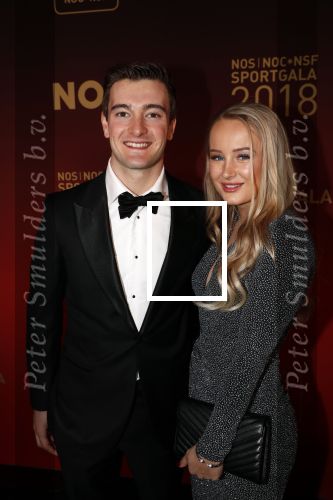 Amsterdam 19 december 2018
Sportman van het jaar verkiezing in afas live. Jeffrey Herlings met zijn vriendin