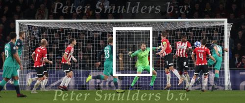 Eindhoven, 24 Oktober 2018 PSV-Tottemham Hotspur.
Duel in de voorronde Champions League, eindstand 2-2.
Jeroen Zoet