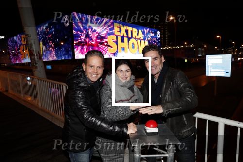 Amsterdam 3 december 2018
Roxeanne Hazes Danny de Munk en Jeroen v d Boom bij het ziggo dome waar bekend wordt gemaakt dat er een extra show komt van Holland zingt Hazes.