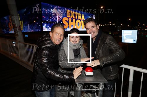 Amsterdam 3 december 2018
Roxeanne Hazes Danny de Munk en Jeroen v d Boom bij het ziggo dome waar bekend wordt gemaakt dat er een extra show komt van Holland zingt Hazes.
