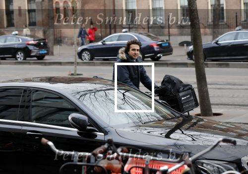 Den Haag 3 december 2018
Jesse Klaver op de fiets in Den haag.