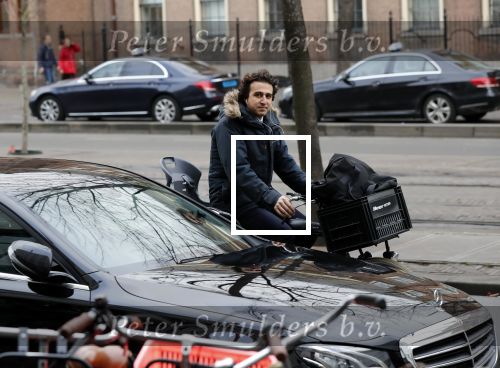 Den Haag 3 december 2018
Jesse Klaver op de fiets in Den haag.