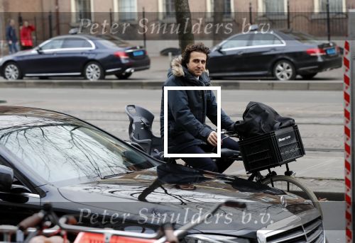 Den Haag 3 december 2018
Jesse Klaver op de fiets in Den haag.