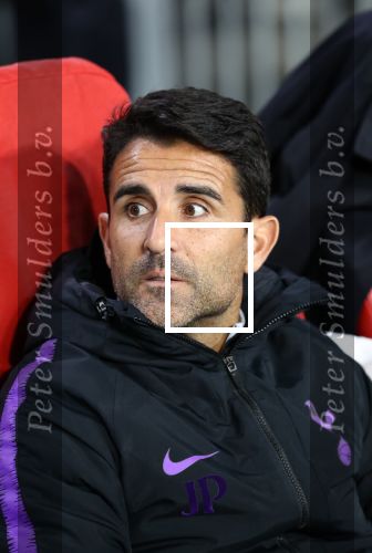 Eindhoven, 24 Oktober 2018 PSV-Tottemham Hotspur.
Duel in de voorronde Champions League, eindstand 2-2.
Jesus Perez assistent coach