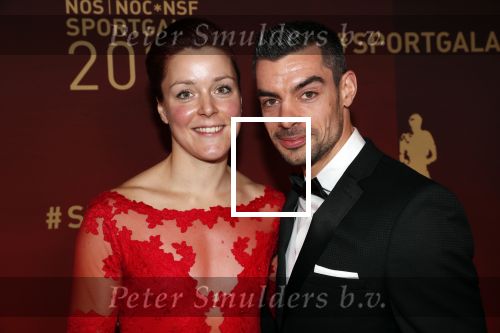 Amsterdam 19 december 2018
Sportman van het jaar verkiezing in afas live. Jorien ter Mors met partner