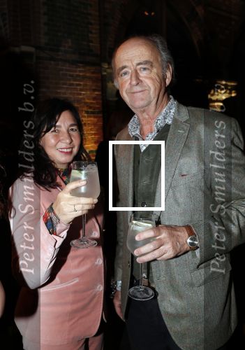 Amsterdam 10 december 2018
de Harper\'s Bazaar Woman of the Year Award 2018 in de Posthoornkerk . Kees Hulst met zijn vriendin