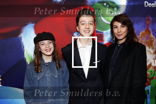 Amsterdam 24 november 2018
Premiere van de Grinch in pathe arena.
Kim v Kooten kwam met dochter Kee Derwig en zoon Roman Derwig.