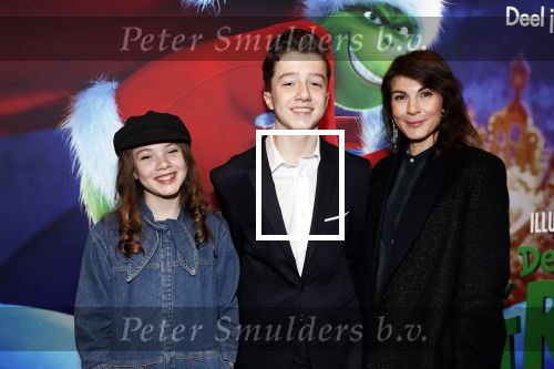 Amsterdam 24 november 2018
Premiere van de Grinch in pathe arena.
Kim v Kooten kwam met dochter Kee Derwig en zoon Roman Derwig.