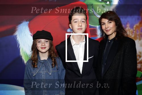 Amsterdam 24 november 2018
Premiere van de Grinch in pathe arena.
Kim v Kooten kwam met dochter Kee Derwig en zoon Roman Derwig.