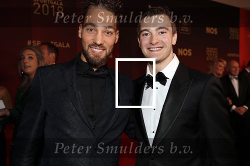 Amsterdam 19 december 2018
Sportman van het jaar verkiezing in afas live. Kjeld Nuis met Jeffrey Herlings