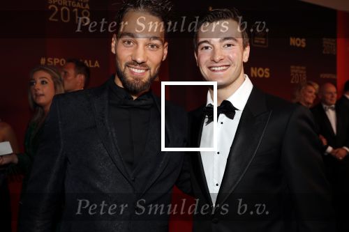 Amsterdam 19 december 2018
Sportman van het jaar verkiezing in afas live. Kjeld Nuis met Jeffrey Herlings