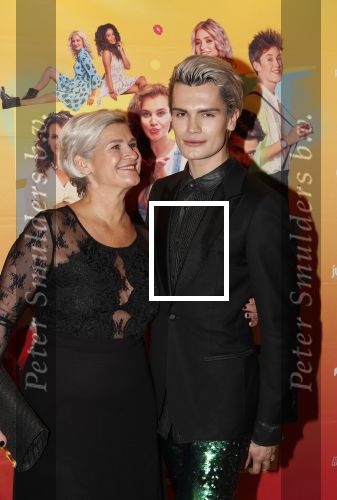 Amsterdam 22 november 2018
Premiere first kiss in het Amsterdam theater. Koen Kardashian met moeder