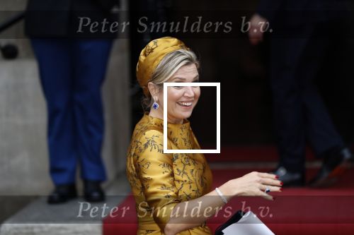 Amsterdam 6 december 2018
Prins Claus prijzen in paleis op de dam . Aanwezig Prinses Baetrix Prinses Mabel Prins Constantijn Koning Willem Alexander en koningin Maxima.