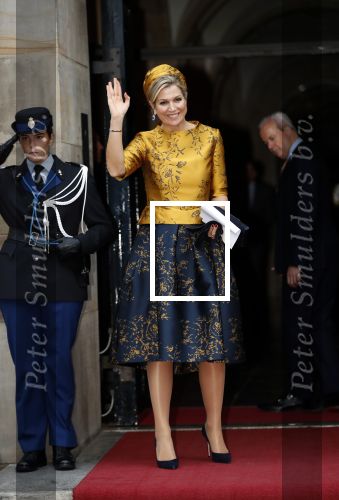 Amsterdam 6 december 2018
Prins Claus prijzen in paleis op de dam . Aanwezig Prinses Baetrix Prinses Mabel Prins Constantijn Koning Willem Alexander en koningin Maxima.
