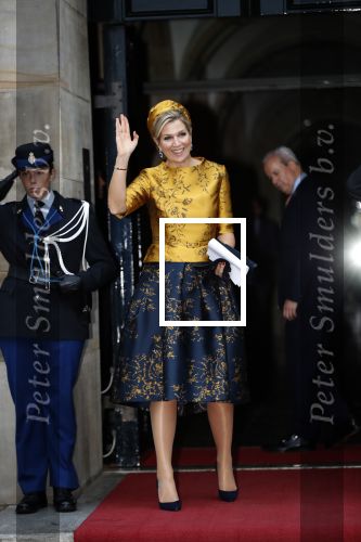 Amsterdam 6 december 2018
Prins Claus prijzen in paleis op de dam . Aanwezig Prinses Baetrix Prinses Mabel Prins Constantijn Koning Willem Alexander en koningin Maxima.