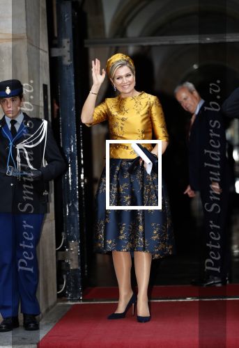 Amsterdam 6 december 2018
Prins Claus prijzen in paleis op de dam . Aanwezig Prinses Baetrix Prinses Mabel Prins Constantijn Koning Willem Alexander en koningin Maxima.