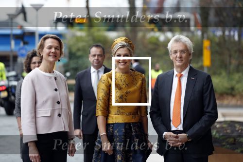 Amsterdam 6 december 2018
Koningin Maxima opent het nieuwe pand van de postcodeloterij. Boudewijn Poelman