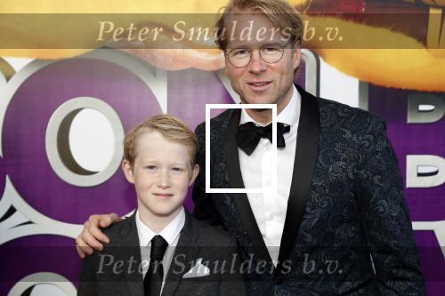 Rotterdam 9 december 2018
Premiere Bon Bini Holland 2 in pathe Rotterdam. Leo Alkemade met zoon