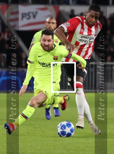 Eindhoven, 28 November 2018 Voorronde CL PSV-FC Barcelona, eindstand 1-2