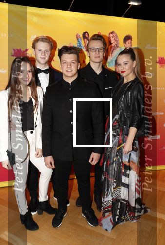Amsterdam 22 november 2018
Premiere first kiss in het Amsterdam theater.  Luca Senna en Jada Borsato met partners