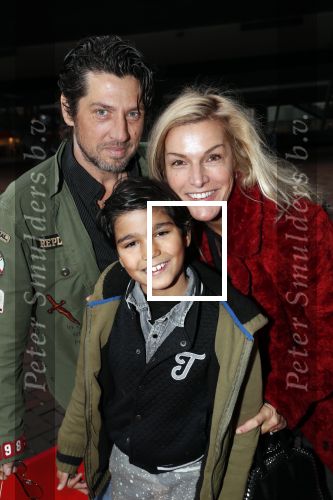Amsterdam 224 november 2018
Premiere de Grinch in pathe arena.
Lucille Werner met man en zoon