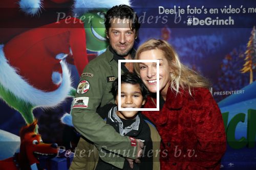 Amsterdam 224 november 2018
Premiere de Grinch in pathe arena.
Lucille Werner met man en zoon